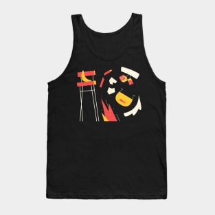 Random icons Tank Top